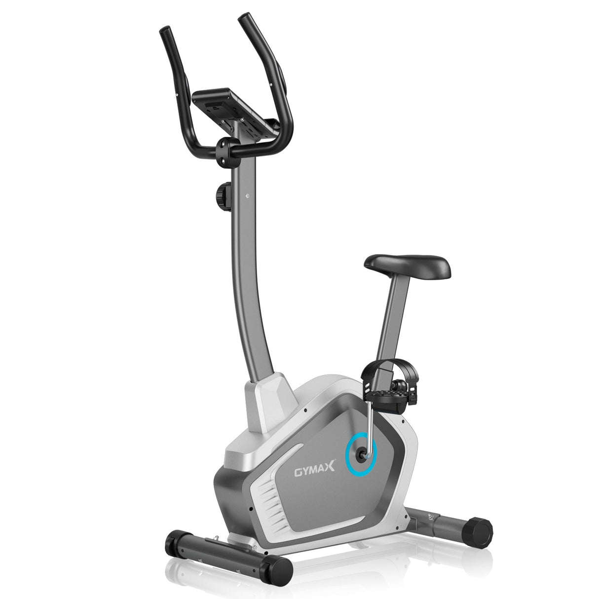 Bicicleta estática vertical magnética con resistencia de 8 niveles