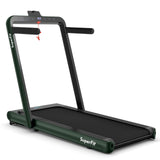 Cinta de correr plegable 2 en 1 de 4.75 HP con control remoto por aplicación