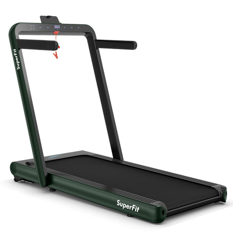 Cinta de correr plegable 2 en 1 de 4.75 HP con control remoto por aplicación