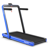 Cinta de correr plegable 2 en 1 de 4.75 HP con control remoto por aplicación