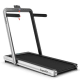 Cinta de correr plegable 2 en 1 de 4.75 HP con control remoto por aplicación