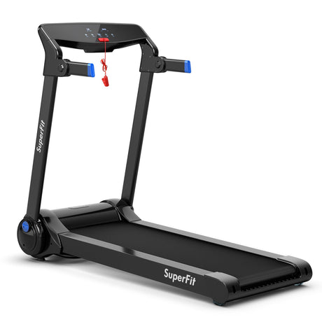Cinta de correr eléctrica plegable de 3 HP con altavoz Bluetooth