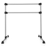4 Feet Double Ballet Barre Bar with Adjustable Height
