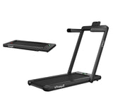 2.25HP 2 in 1 Folding Treadmill with APP Speaker Remote Control
