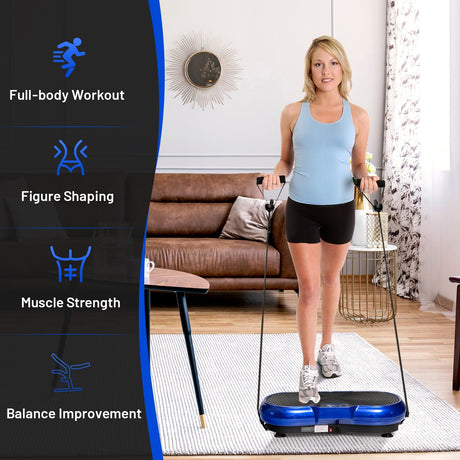 3D Vibration Plate Fitness Machine with Remote Control