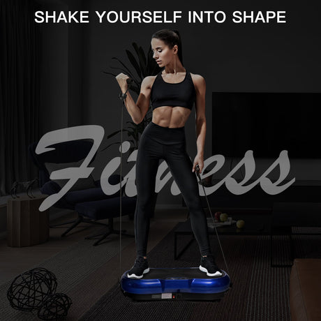 3D Vibration Plate Fitness Machine with Remote Control