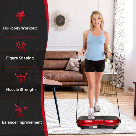 3D Vibration Plate Fitness Machine with Remote Control