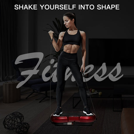 3D Vibration Plate Fitness Machine with Remote Control