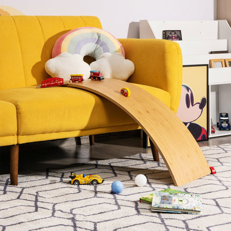 Tabla de equilibrio de madera de 35.5 pulgadas para niños pequeños y adultos