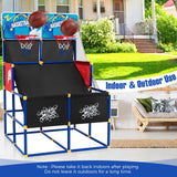 Juego de baloncesto arcade para niños con 4 balones y bomba de aire