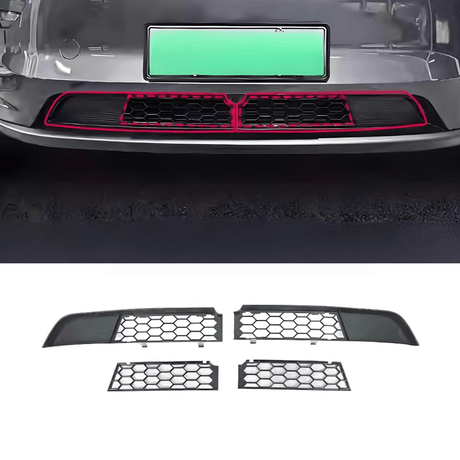 Split Insect Net Front Bumper Grill for Model Y Juniper (Not fit for Performance)