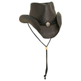 Scala Western Sky - Sombrero de vaquero de paja moldeable