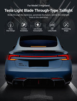 TESERY Starlink Full-Width Strip Taillight for Model 3 Highland