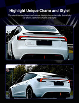 TESERY Starlink Full-Width Strip Taillight for Model 3 Highland