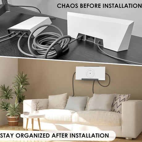 Starlink Gen 3 Router Mount | All-in-One Metal Wall Mount Kit