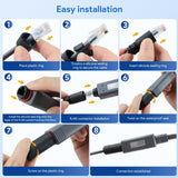 Starlink Mini 12V Power Kit | 150W PoE Injector & Splitter