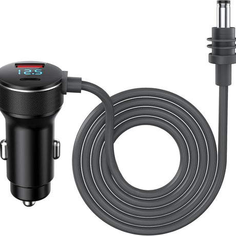 Starlink Mini Car Charger with Digital Display | 100W Type-C Power Cord