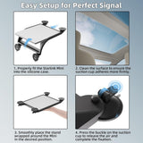 Starlink Suction Cup Mount | Non-Permanent Car Roof & RV Mount | Silicone Protected