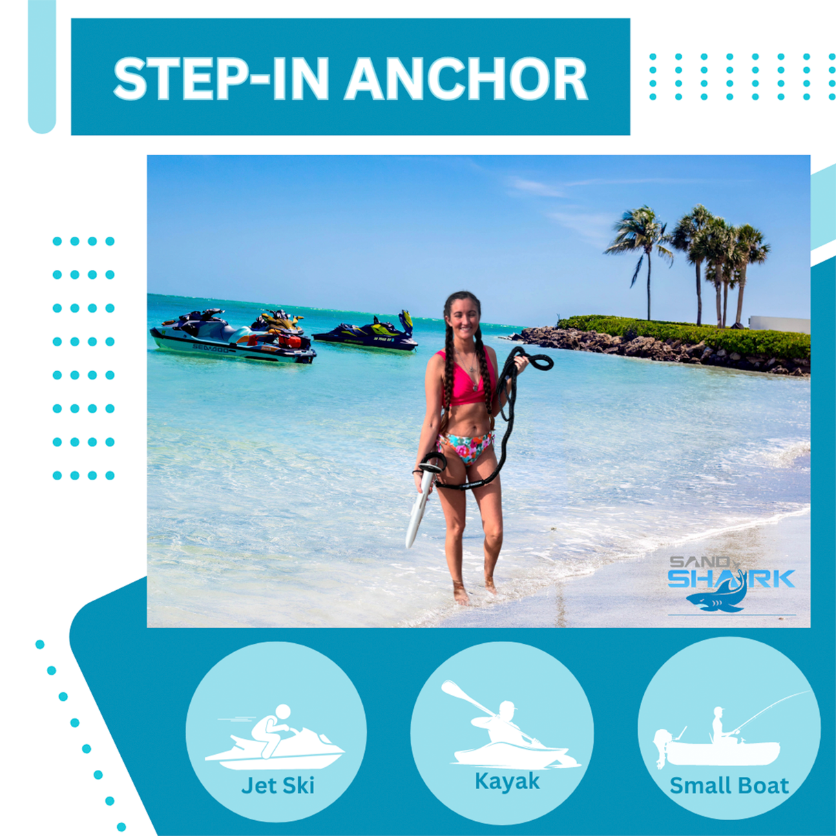 SandShark Step In Anchor