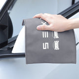 Premium Dual-Sided Car Cleaning Towel | Suede & Coral Velvet | 30×30cm | 3 Colors