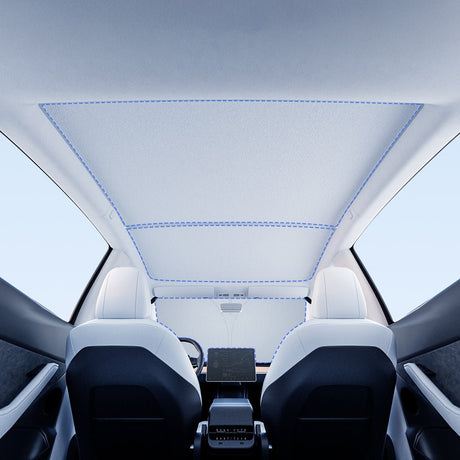 Summer Comfort Pack: Roof & Windshield Shades for Model Y Juniper