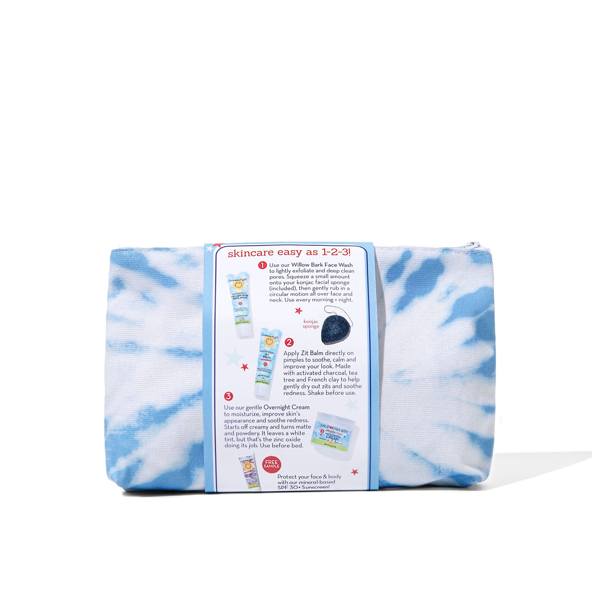 Kit de cuidado de la piel en 3 pasos California Kids® #superclear™