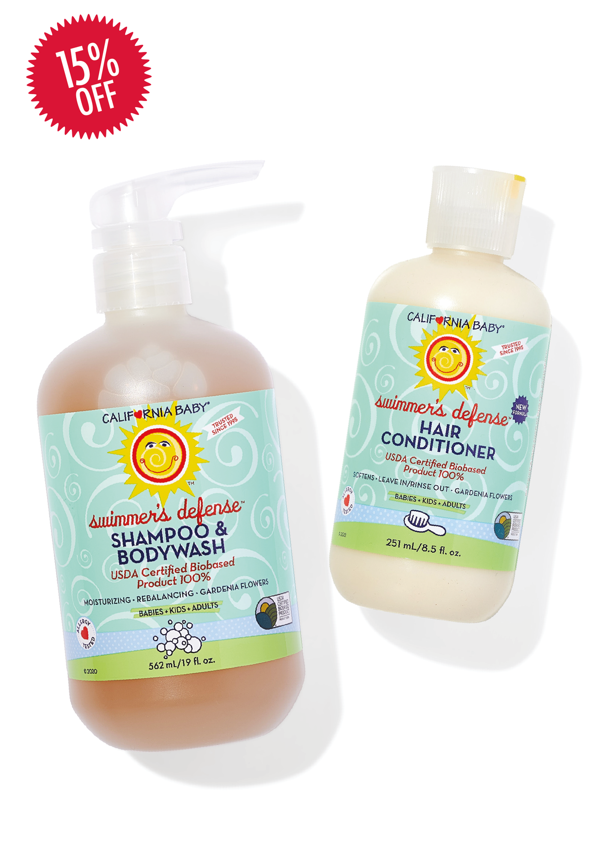 Paquete de champú y acondicionador Swimmer's Defense™