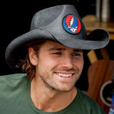 Peter Grimm Grateful Dead SYF (Steal Your Face) Cory - Straw Cowboy Hat
