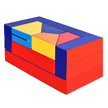 Juego de 4 figuras de espuma para gatear y trepar para niños pequeños