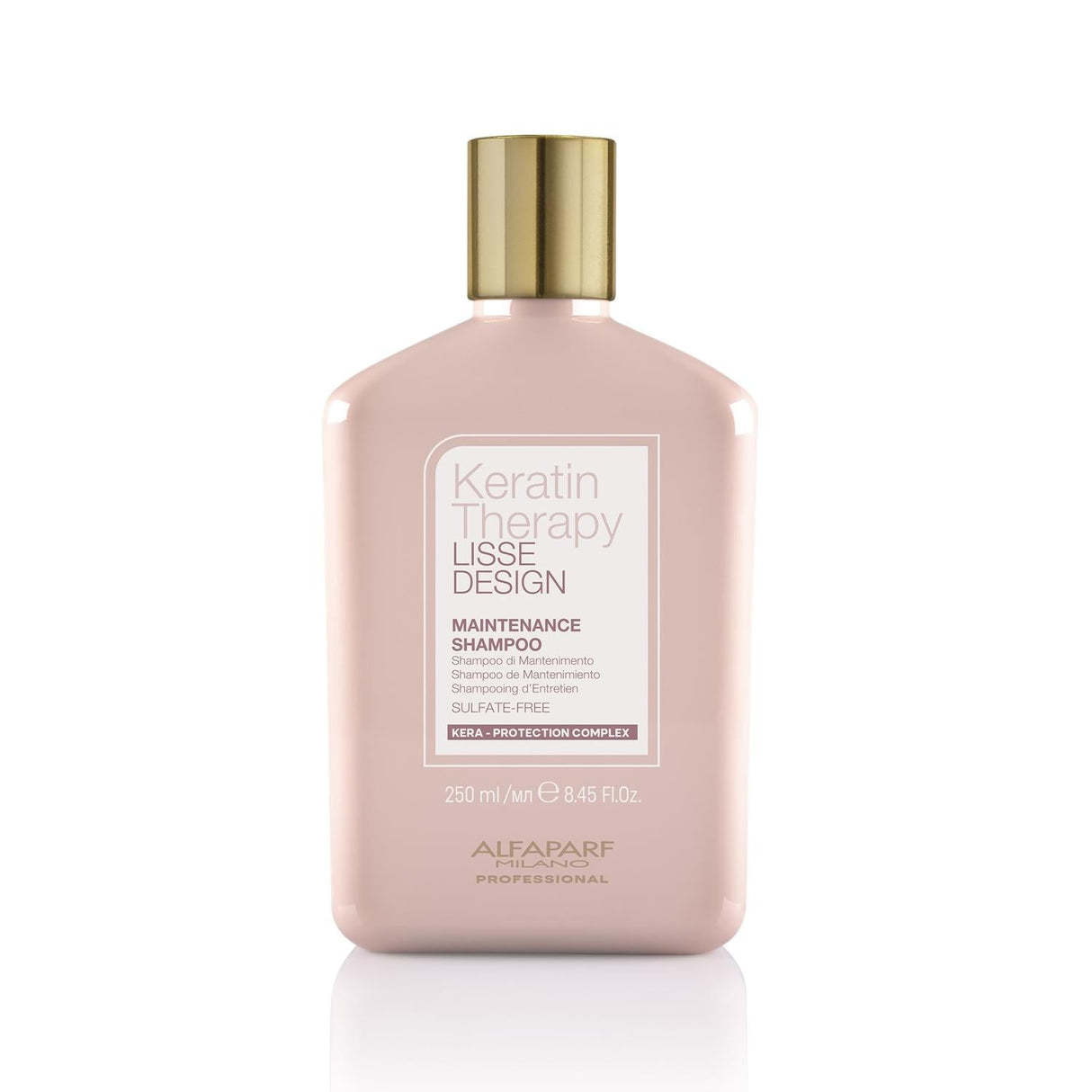 Alfaparf Keratin Therapy Lisse Design Keratin Shampoo - 250ml, Repairs & Nourishes Damaged Hair