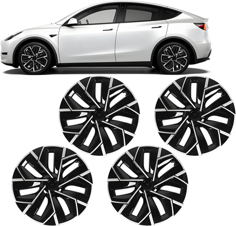 TESERY 19″ Trinan Wheel Covers for Model Y (4PCS)