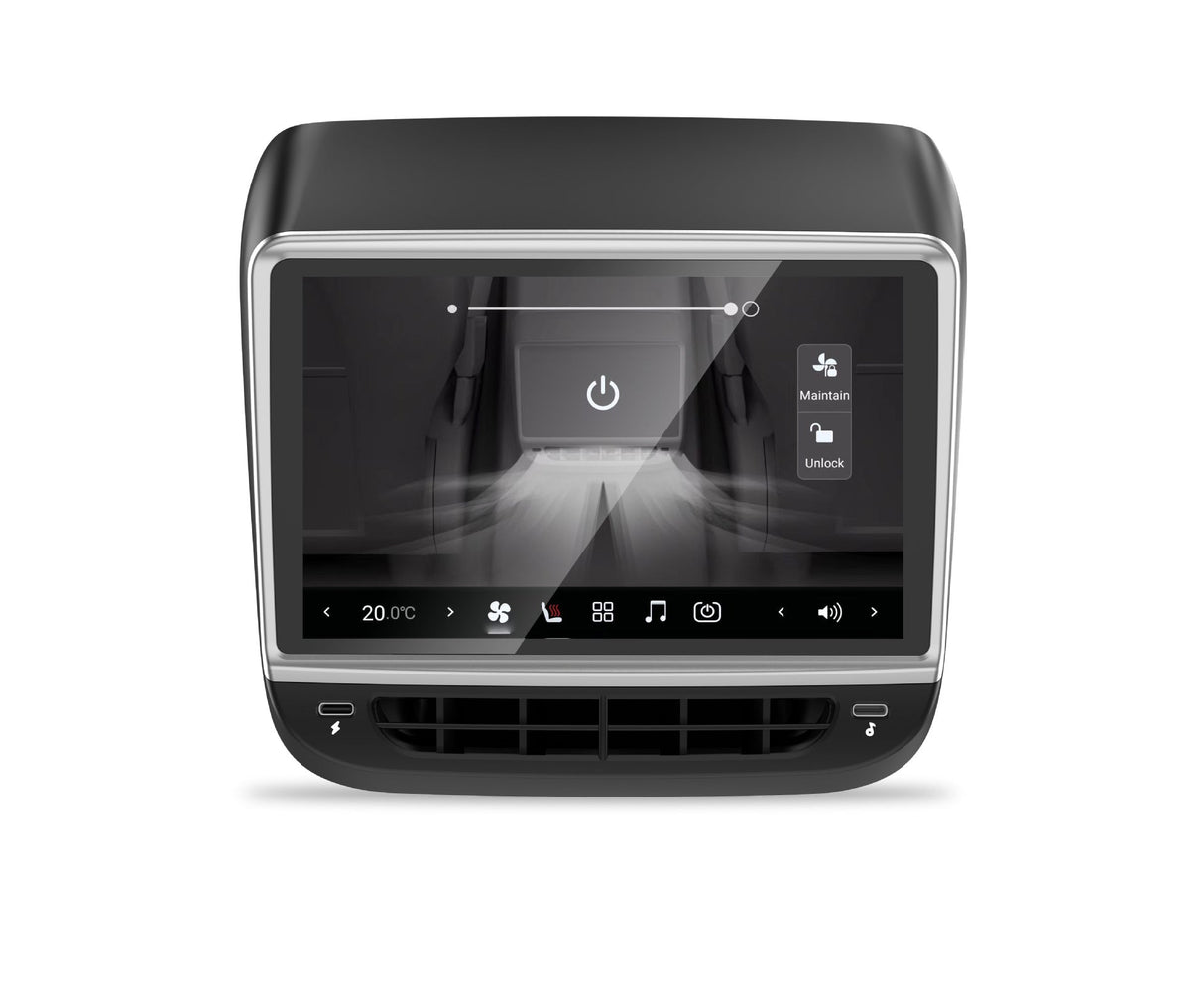 TESERY 7 Inch Rear Entertainment & Climate Control Screen for Model Y / 3