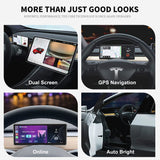 TESERY 9‘’ Carplay Instrument Dashboard Screen Display for Model 3 / Y