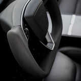 TESERY Alcantara Yoke Steering Wheel for Model 3 Highland & Model Y Juniper
