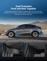 TESERY Hidden Mud Flaps for Model Y Juniper/ Model YL | Invisible Protection