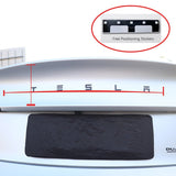 TESERY Logo Cover Front Badge Rear Letters Emblem for Tesla Model 3 / Y - Real Carbon Fiber Exterior