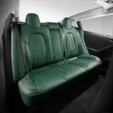 TESERY Nappa Leather Seat Covers for Model 3 Highland & Model Y Juniper