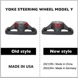 TESERY New Plaid Steering Wheel for Tesla Model 3 / Y