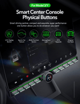 TESERY Toggle Physical Buttons for Model 3 Highland / Model Y Juniper