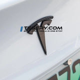 Tesla Logo "T" Emblem for Model 3 / Y (Set of 3)