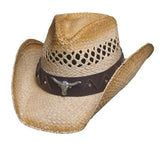 Bullhide Texas Ranch - Sombrero de vaquero de paja