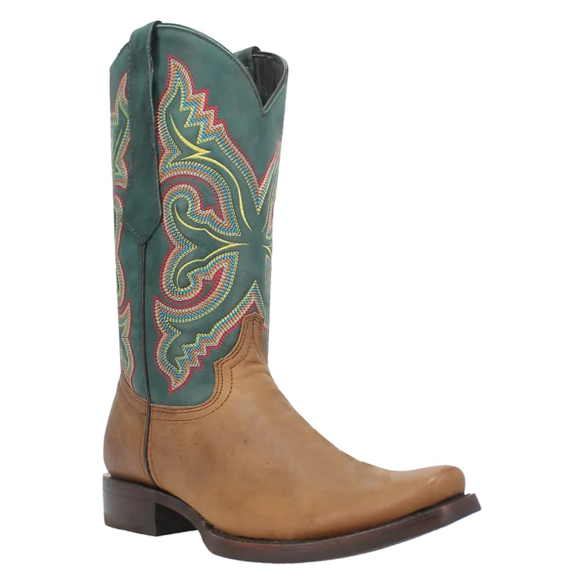 Dingo True Grit - Bota vaquera de cuero para hombre