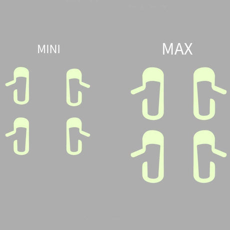 Glow-in-the-Dark Door Handle Stickers for Model 3 (8-Pack) | 2 Colors | Easy Find