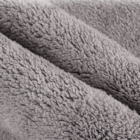 Premium Dual-Sided Microfiber Towel | 8x Absorbent | Coral Velvet + Suede | 28×20cm