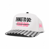 Things To Do Snapback Hat