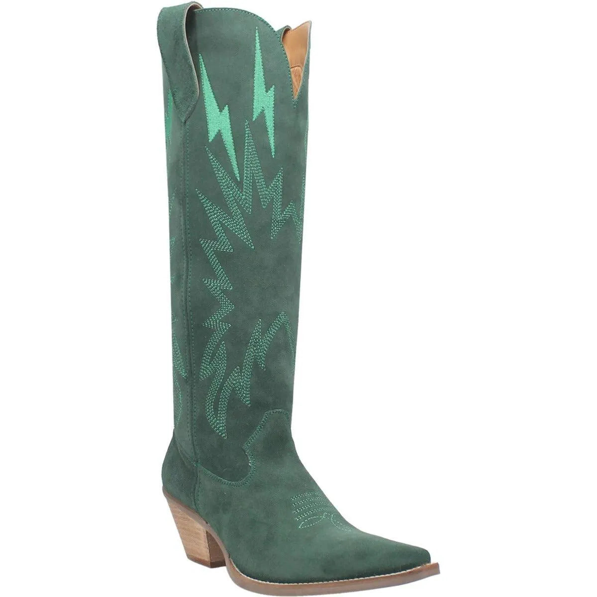 Dingo Thunder Road - Botas vaqueras de cuero para mujer