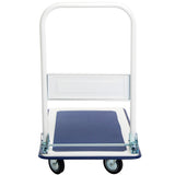 Carretilla de plataforma plegable de 150 kg para almacén