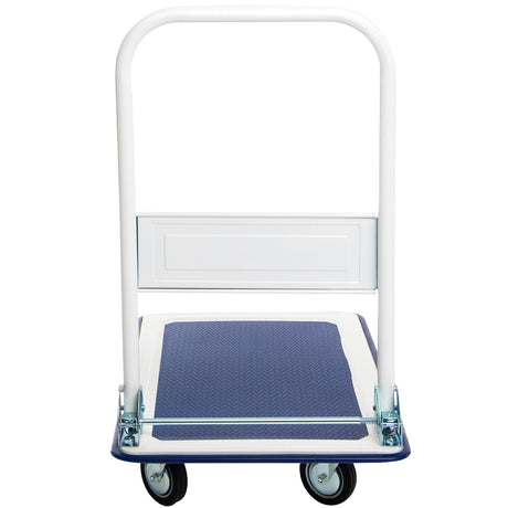 Carretilla de plataforma plegable de 150 kg para almacén
