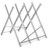 Caballlete de sierra plegable portátil de acero de alta resistencia de 220 lb