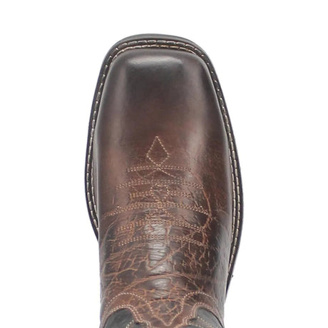 Bota de trabajo vaquera de cuero para hombre Laredo Hawke (Puntera de seguridad) (Liquidación)